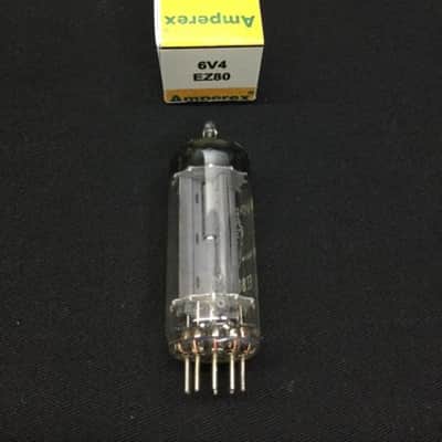 AMPEREX Bugle Boy 6V4 EZ80 Mini Rectifier VACUUM TUBE Tested D.9207 image 2