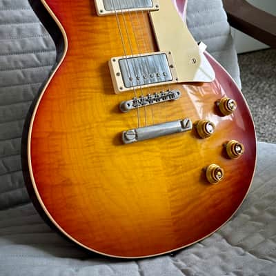 2020 Gibson Custom Shop '58 Les Paul Standard Reissue - Washed Cherry Sunburst VOS - R8 image 1