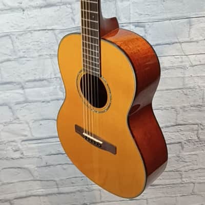 Fender GC-42s Nat Parlor Acoustic Guitar image 7
