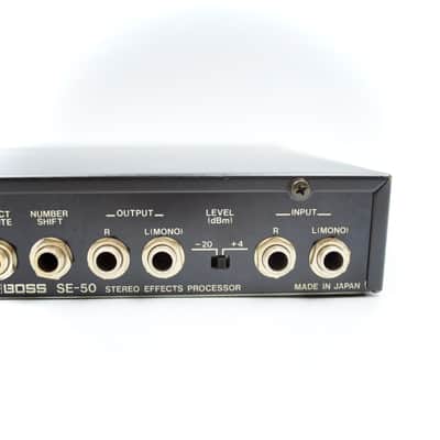 Boss SE-50 Stereo Effects Processor Made in Japan Guitar Effect Processor AC11487 image 7