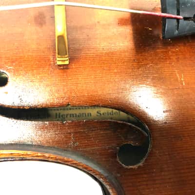 Oskar Hermann Seidel Violin Stradivarius Violin Copy image 3