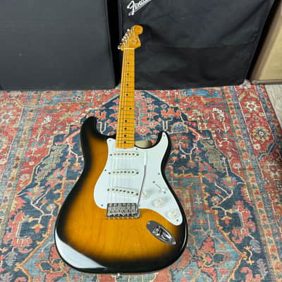 Fender Japan Stratocaster ST54 Export Model w/Lacquer Body & ST57 Neck USA Pickups - 1989-1991 image 9