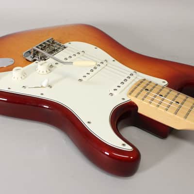 2010 Fender Standard Stratocaster Sienna Burst w/OHSC image 9