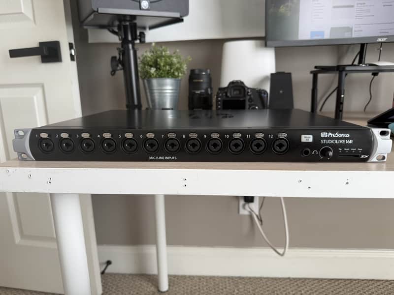 PreSonus StudioLive 16R 16-Channel Rackmount Digital Mixer - Present - Black image 1