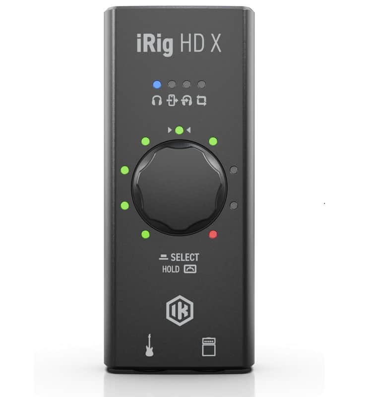 IK Multimedia iRig HDX Digital Guitar Audio Interface For iPhone, iPad, Mac & PC image 1