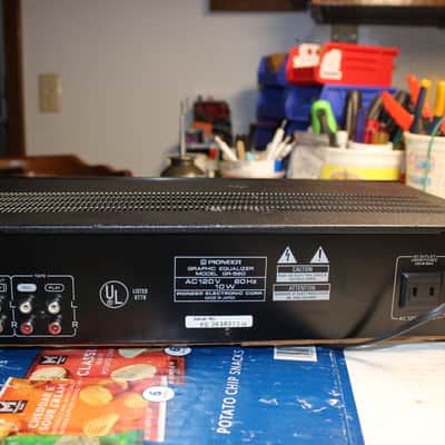 Restored Pioneer GR-560 7 Band Graphic Equalizer (9) with box/user manual image 11