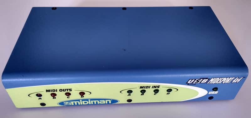 Midiman MIDI sport 4 x 4 - Blue image 1