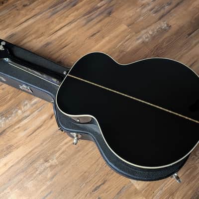 1994 Gibson J-185 Harley Davidson Limited Edition Jumbo Acoustic Guitar #724 EXCELLENT W/OHSC image 19