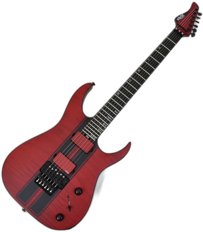 Schecter Banshee GT FR Guitar Satin Trans Red B-Stock 2032 image 1