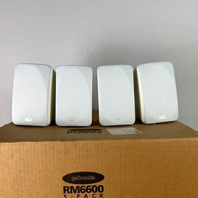 Immagine Polk RM6600 Surround Speaker Set (5) - White / Black - 2