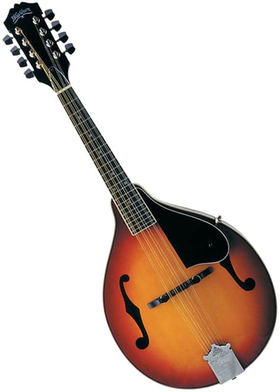Washburn M1S Americana Series Solid Spruce Top A-Style Maple Back & Sides Mandolin - Gloss Sunburst image 1