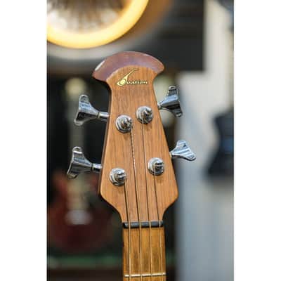 1995 Ovation CC074 Celebrity Series Acoustic Bass natural image 3