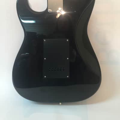 Stadium Stratocaster Electric Guitar-NEW-Black-Quality Hardware-w/Shop Setup image 6