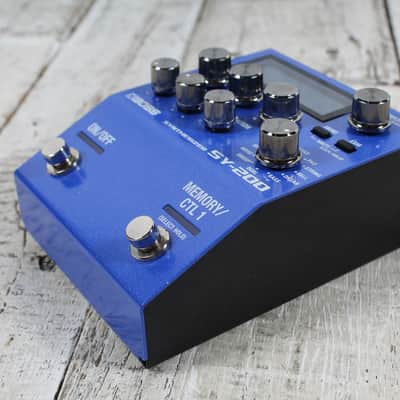 Boss SY-200 Guitar Synthesizer Pedal Electric Guitar & Bass Synth Effects Pedal image 8