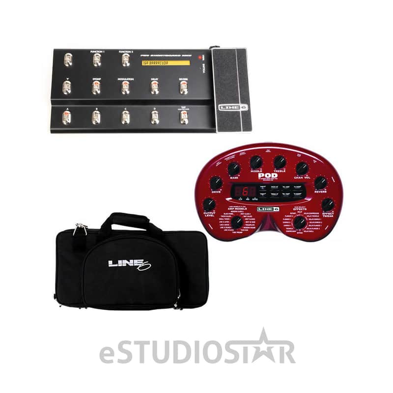 Line 6 FBV Shortboard MKII With Bag and POD 2.0 image 1