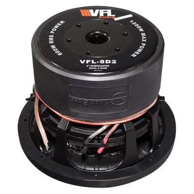 American Bass VFL-COMP8-D2 8-inch Competition Subwoofer 1200 Watts Max VFL Series COMP8 Dual 2 Ohm Voice Coil High-Excursion Woofer image 2