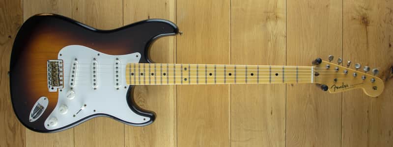 Fender AM MB 54 STRAT-WF2TSB 2 Tone Sunburst