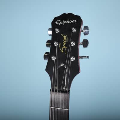 2015 Epiphone Les Paul Special I P90 Worn Cherry image 5