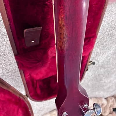 2019 Gibson Les Paul Traditonal Pro V Relic Satin Wine Red image 6