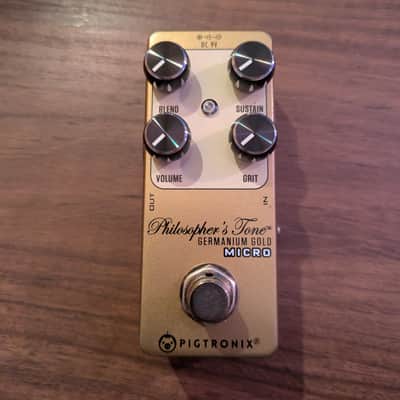 Pigtronix Philosopher's Tone Germanium Gold Micro Compressor | Reverb