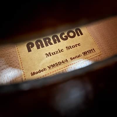 Paragon Muzic Store 4/4 Full Size Violin Outfit VMSD4/4 with Bow and Case image 2
