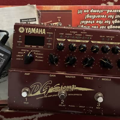 Yamaha DG Stomp - Multi Effect/Preamp/amp simulator w/midi and presets image 1