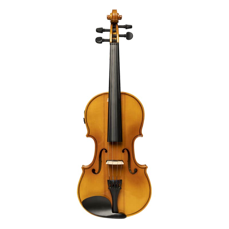 Stagg VN-4/4 ELEC EF Solid Spruce Top 4/4 Size Electric-Acoustic Violin w/Soft Case, Bow & Rosin image 1