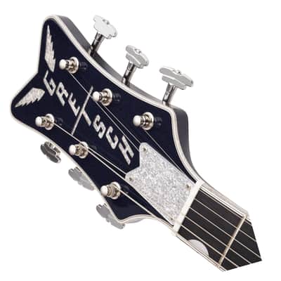 Used Gretsch G6136T-RR Rich Robinson Sig Falcon w/Bigsby - Raven's Breast Blue image 4