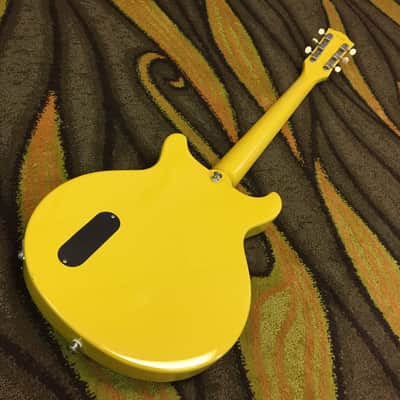Greco EJR59-60D Junior Double-cut TV Yellow, 1986 image 2