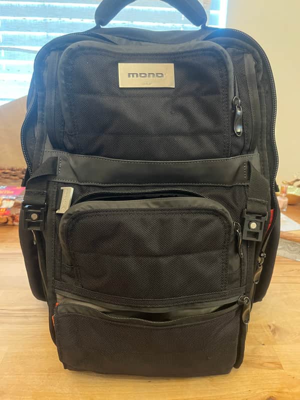 Mono EFX-FLY-BLK EFX FlyBy DJ Gear Backpack with Laptop Sleeve