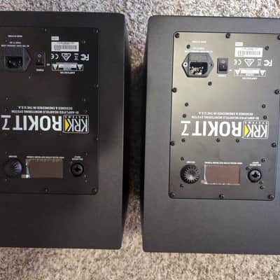 KRK RP-7 Rokit G4 2-Way 7" Active Studio Monitors (Pair) 2019 - 2021 Black image 5