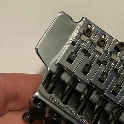 2000's Korean Ibanez RG Series ILT101 Chrome Floyd Rose Single Locking Tremolo Bridge image 14