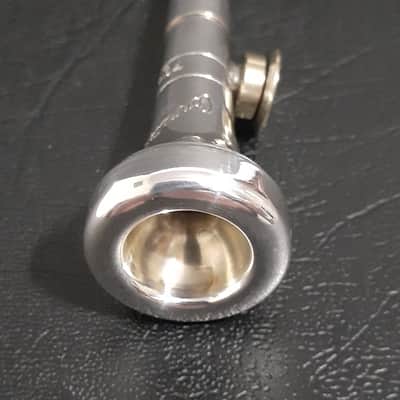 C.G. Conn Rare Vintage Conn Constellation 7C-W Trumpet Mouthpiece w/ Electronic Pick-up Silver plate image 9