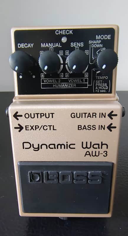 Boss AW-3 Dynamic Wah 2000 - Present - Gold image 1