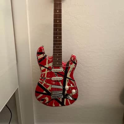 Used Custom Painted and Upgraded (Aged and Relic'ed) Fender Squier Mini Strat With Matching Pickguard/Headstock image 1
