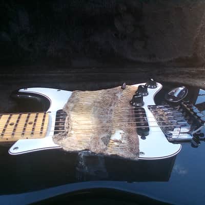 Custom Super strat 2021 Snakeskin/Black image 2