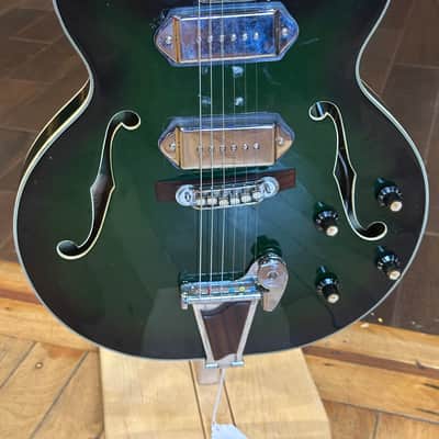 Aria 60’s Diamond ES335 style Hollow Body 50+ yr old Electric Guitar W/f-holes nice image 4