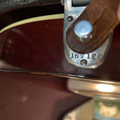 Rarest 1961 Gretsch 6113 Electric Guitar Near Mint, Not Signed That Year! Original Case & Papers image 5