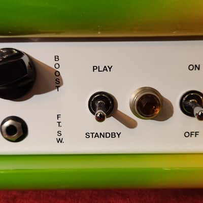 Schroeder 2011 DB7 Custom 40-Watt Head RARE Pamelina Hand-Painted Shell - Serial #48 image 3