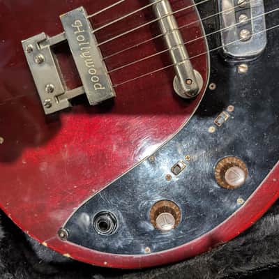 Framus Hollywood BL-10 1968 - Cherry Red image 15