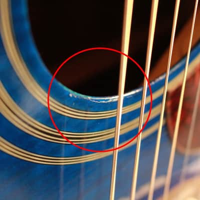 Limited Edition Epiphone Hummingbird Artist Dreadnought Acoustic Guitar in Blue Burst image 23