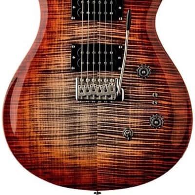 PRS SE Custom 24-08 Electric Guitar - Charcoal Cherry Burst image 1