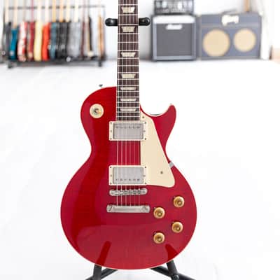 2020 Gibson Custom Shop Les Paul 58 Reissue in Sweet Cherry Red R8 1958 Flame Top image 1
