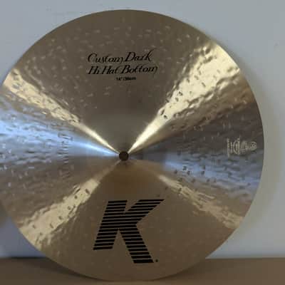 Zildjian 14" K Custom Dark Hi-Hat Cymbals (Pair) 1995 - Present - Traditional image 9