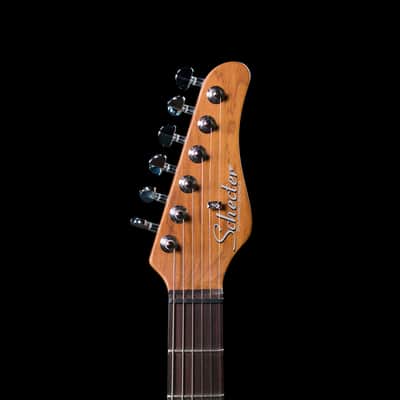 Schecter Diamond Series Nick Johnston Traditional H/S/S in Shell Pink image 4