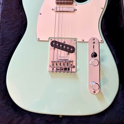 Fender Limited Edition American Professional Telecaster with Rosewood Neck 2017 - 2018 - Surf Green image 2