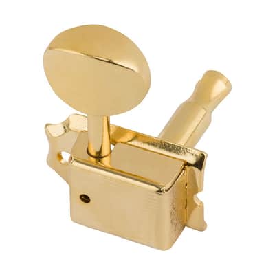 Fender Vintage Style Stratocaster/Telecaster Tuners 6 In-Line Right Handed (Gold) imagen 1