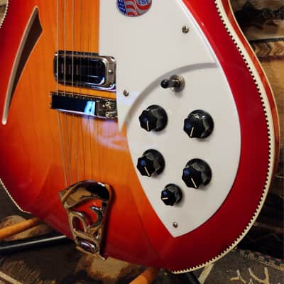 Rickenbacker '60's style WB Checkerboard bound Limited Edition 1 of 30 made image 3