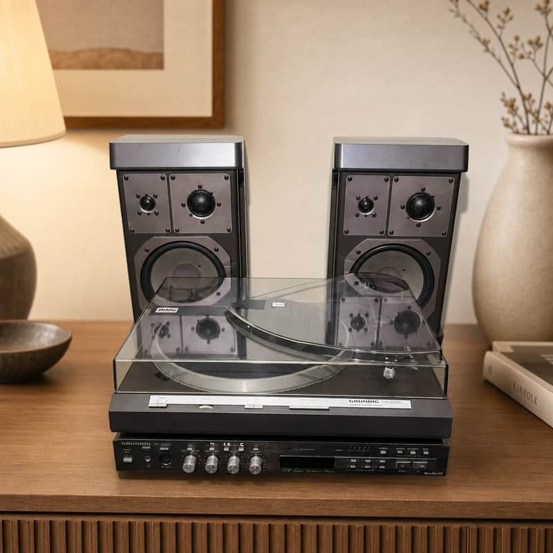 Technics / Grundig PS-2500 / SR-1000 / Box M600 PS-2500 Rare Vintage Warranty image 1