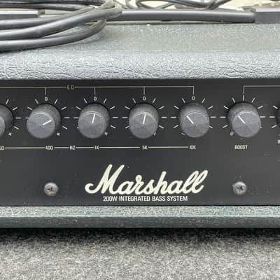 Marshall 3520 200W IBS bass amp head mid-80's | Reverb